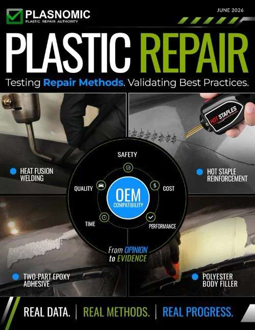 Plasnomic Plastic Repair, June 2026 issue: repair methods tested